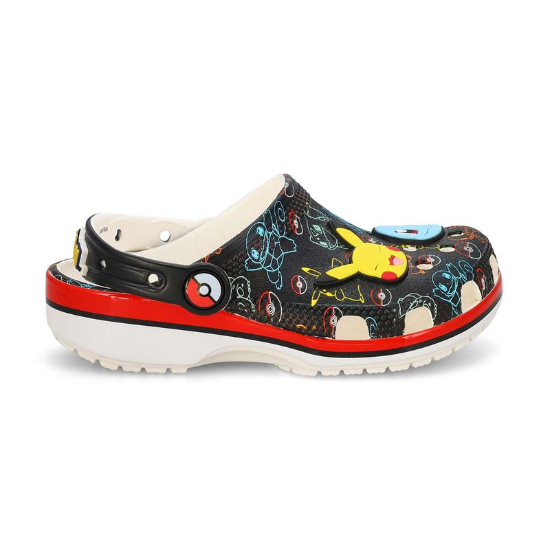 Kids'  Pokemon EVA Comfort Clog - Black