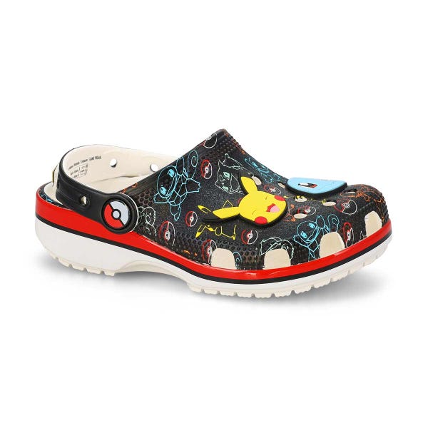 Kids'  Pokemon EVA Comfort Clog - Black