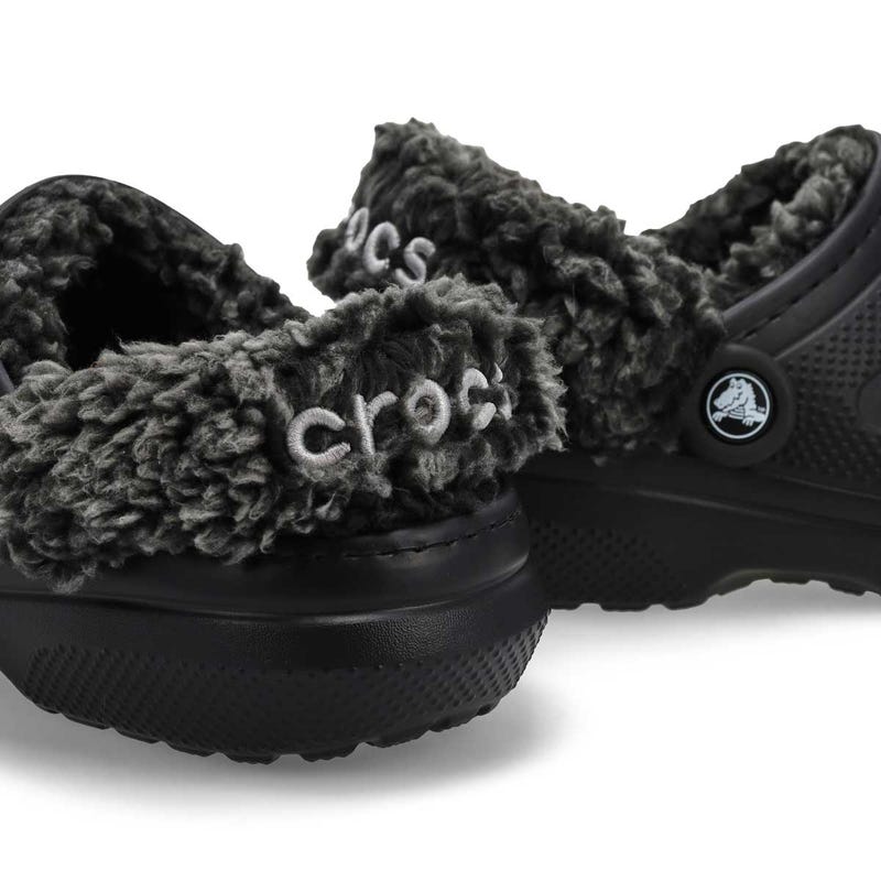 Women's  Classic Fleece Lined Clog - Black