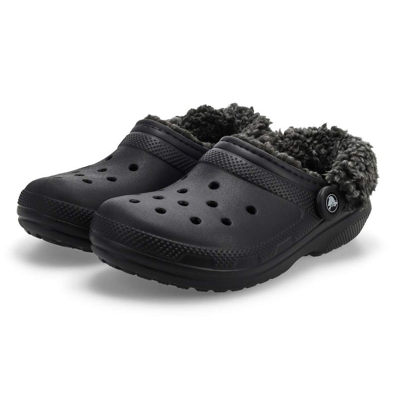 Women's  Classic Fleece Lined Clog - Black