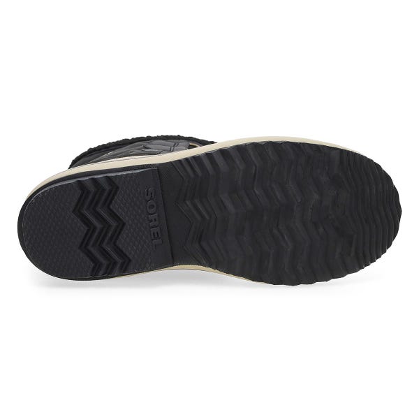 Botte d'hiver imperméable 1964 PAC NYLON, noir/fossile ancien, hommes