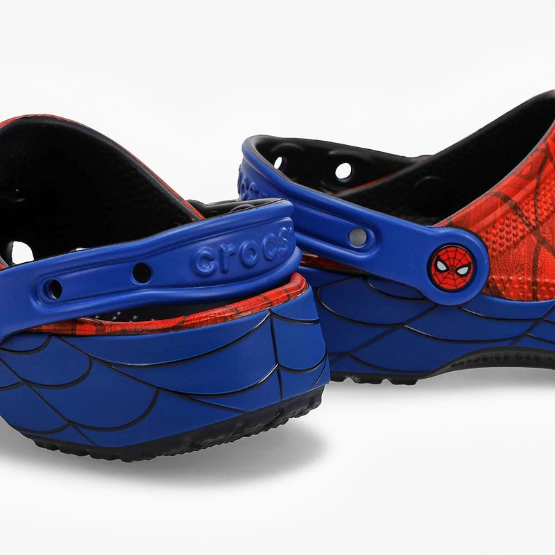 Women's  Spiderman Web Classic Comfort Clog - Multi
