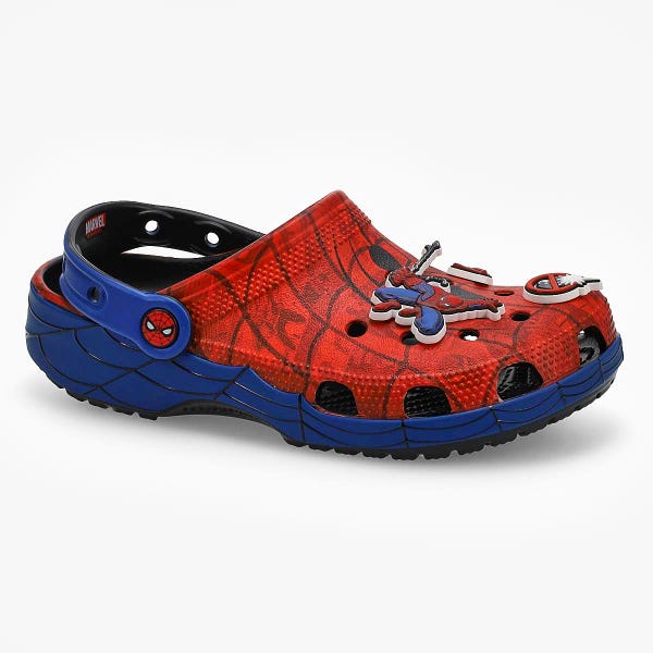 Women's  Spiderman Web Classic Comfort Clog - Multi