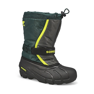 Bys Flurry Pull On Winter Boot - Spruce/Grill