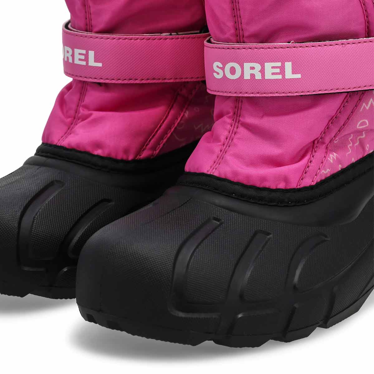Girls'  Flurry Pull On Winter Boot - Orchid/ Black