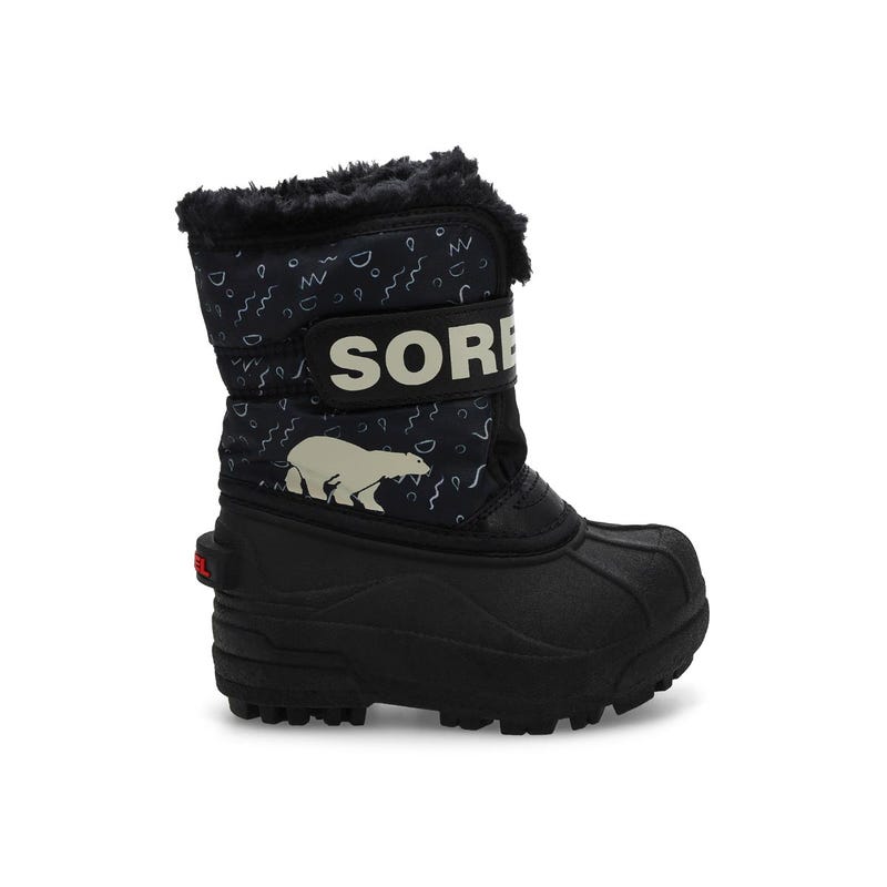 Infants' Snow Commander Boot - Black/ Red