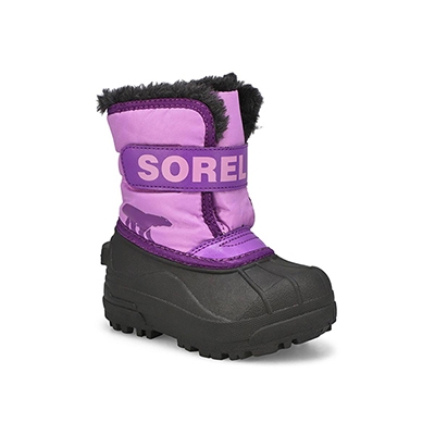 Botte Snow Commander, boule de gomme/violet pourpre, bébés-F