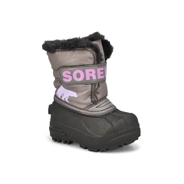 Infants'  Snow Commander Winter Boot - Chrome Grey/Euphoric Lilac
