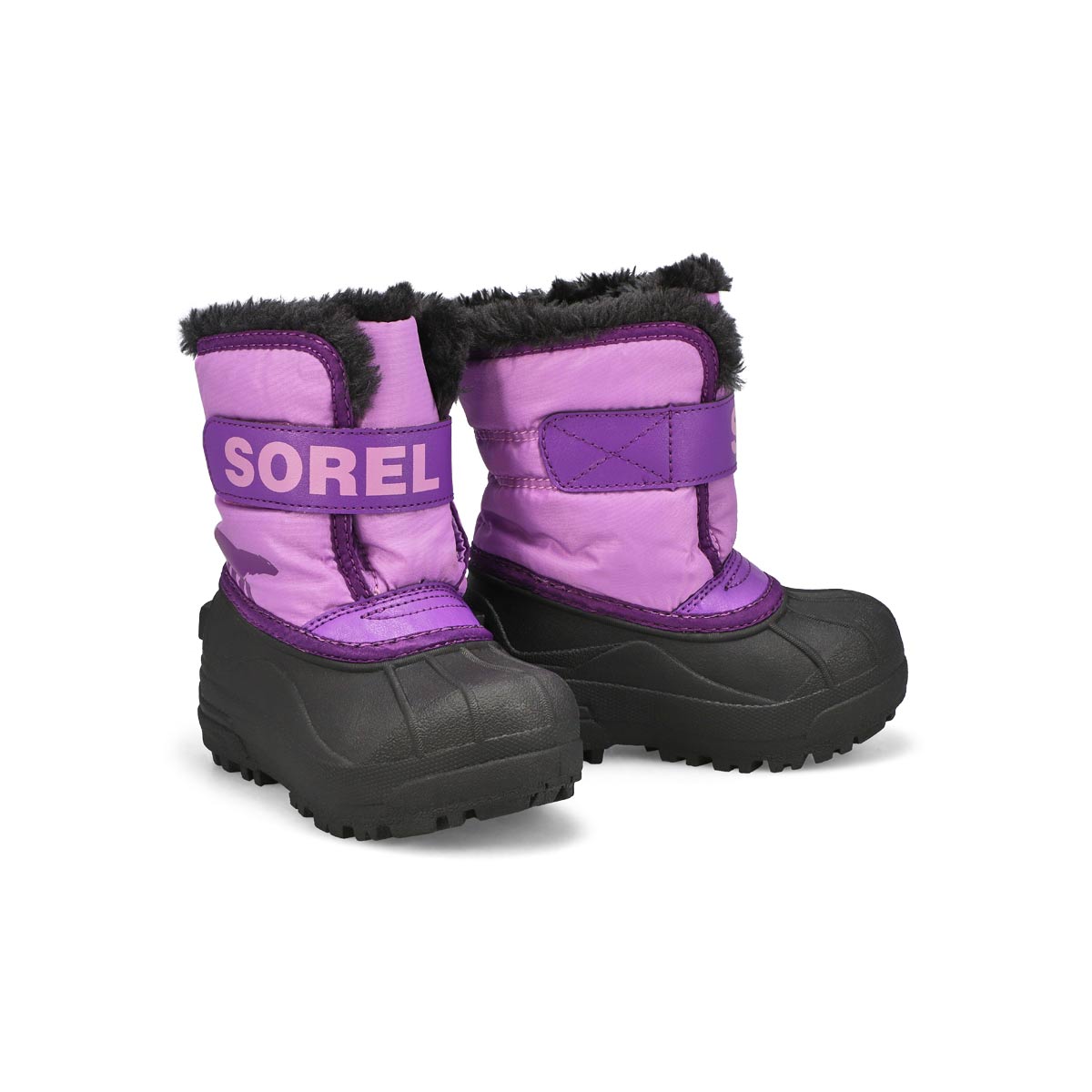 Botte SNOW COMMANDER, boule de gomme/violet pourpr