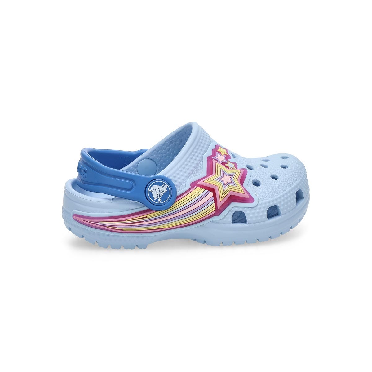 Infant's Classic Star Lights EVA Comfort Clog - Moonlight