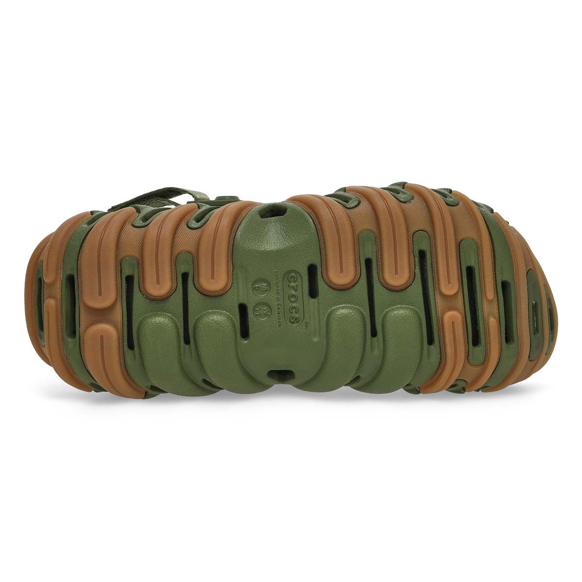 Sabot de confort en EVA ECHO RO, vert armée, hommes