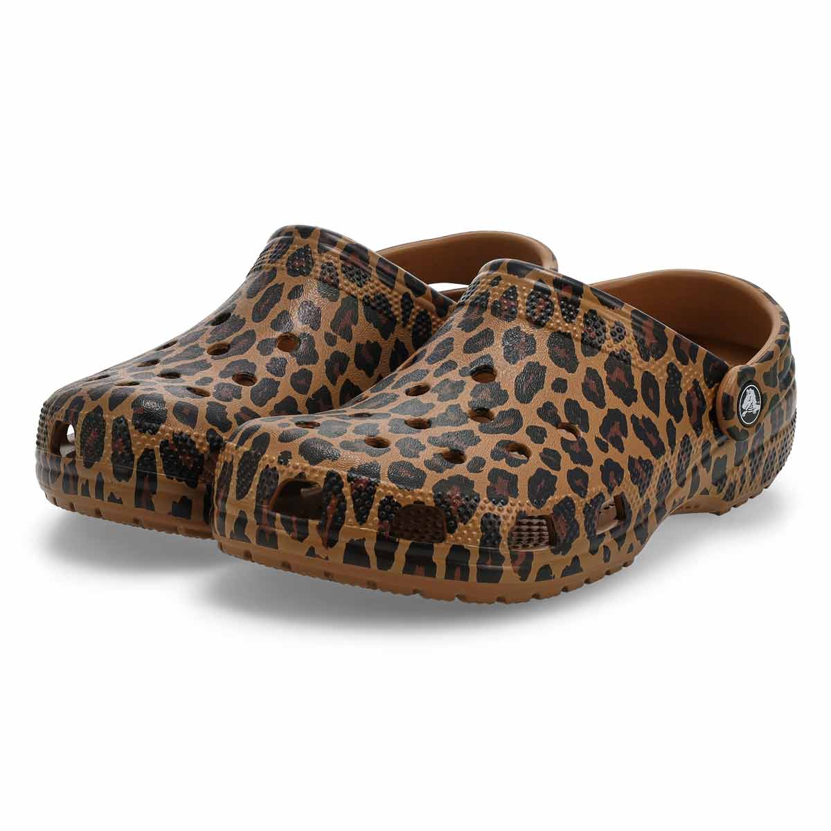 Sabot de confort en EVA CLASSIC ANIMAL, sépia/léop