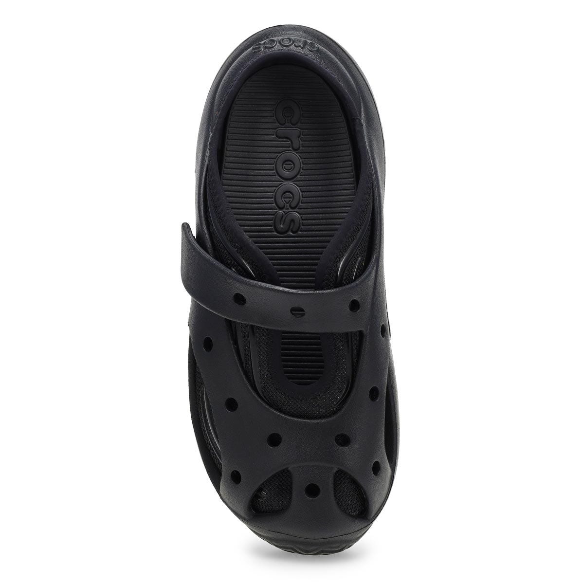 Women's Caged Mule EVA Comfort Clog - Black