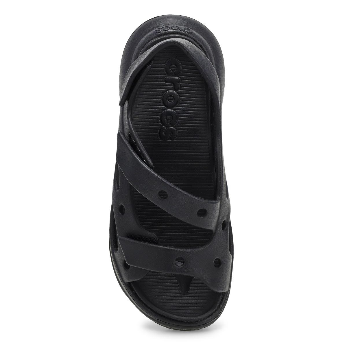 Women's  Caged EVA Comfort Sandal - Black/Black Sa