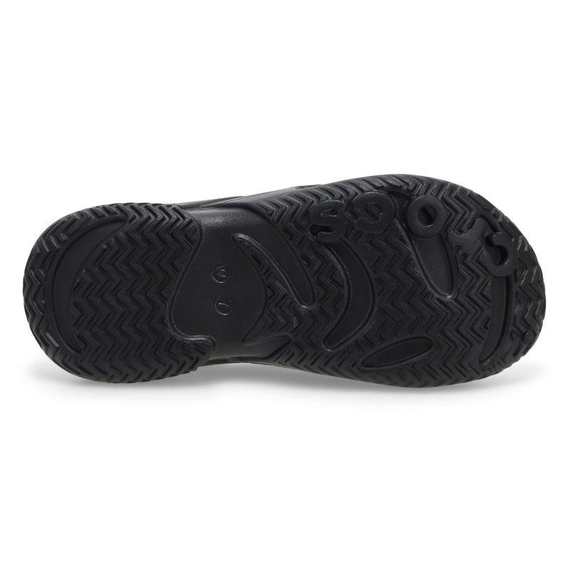 Women's Caged EVA Comfort Sandal - Black/Black Sa