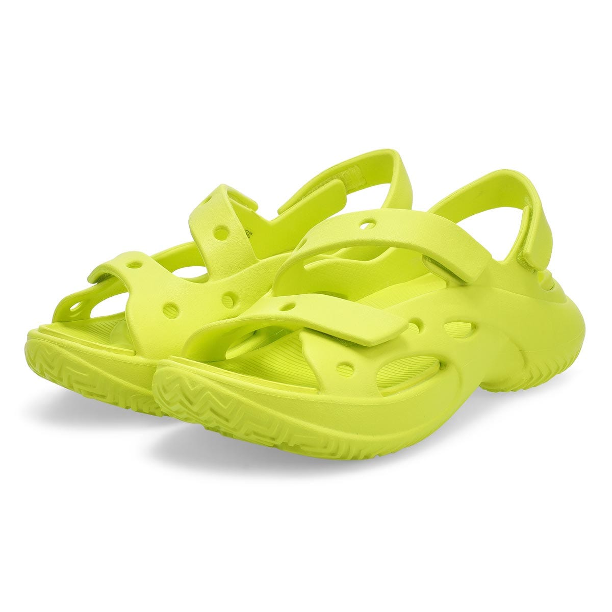 Women's  Caged EVA Comfort Sandal - Citrus/Black