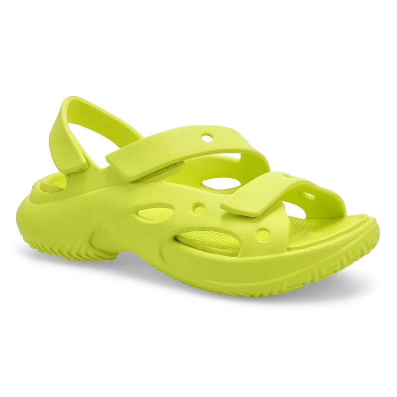 Women's  Caged EVA Comfort Sandal - Citrus/Black