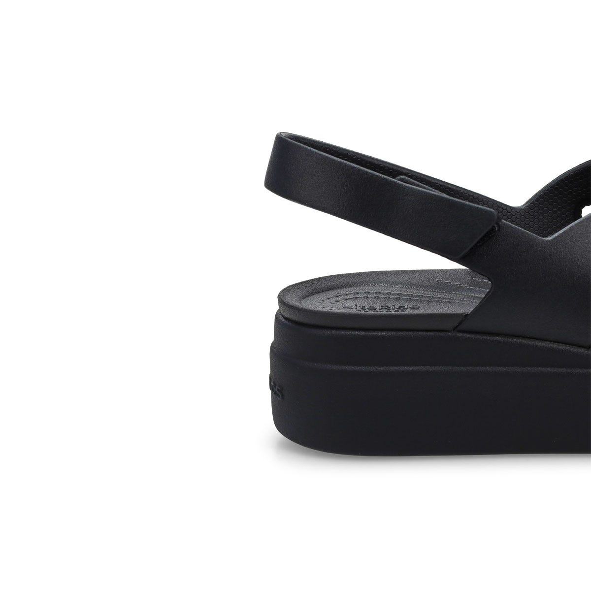 Sandale  brides croises BROOKLYN 4U, noir, femme
