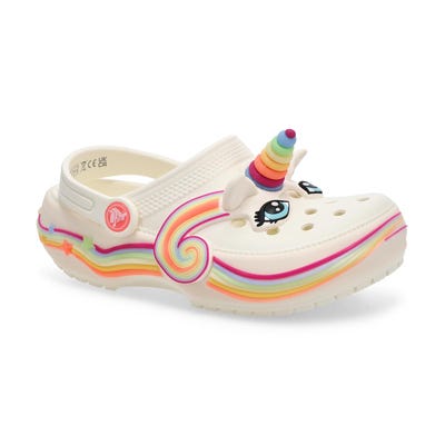 Sabot de confort CLASSIC UNICORN EVA, craie, enfants