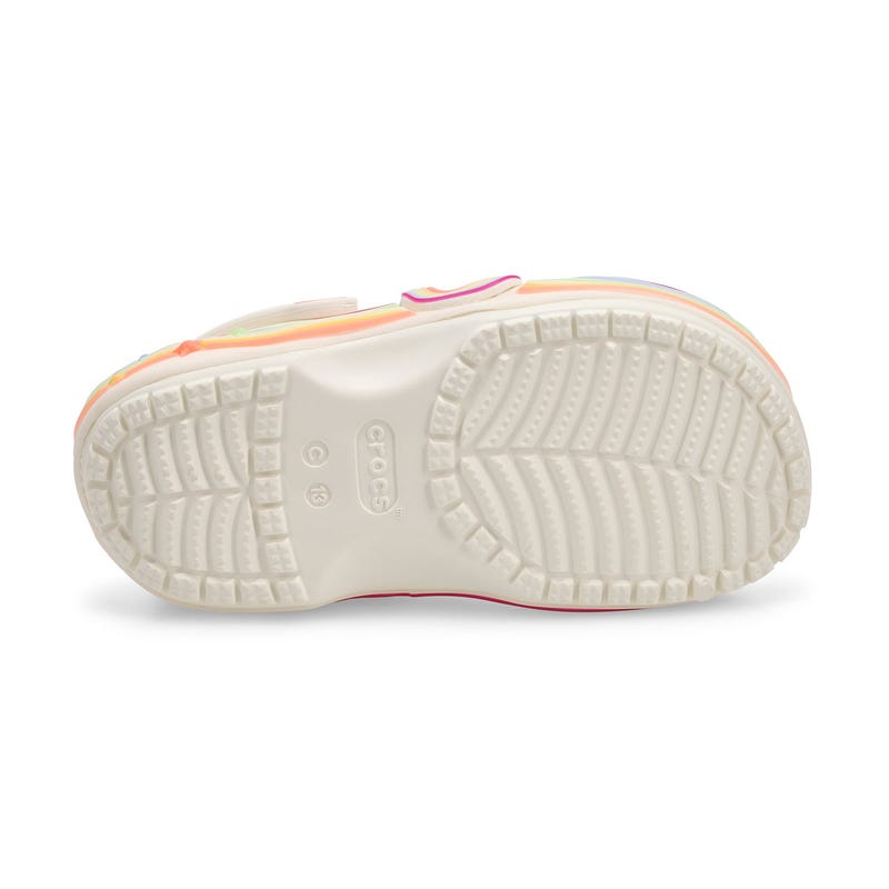 Sabot de confort CLASSIC UNICORN EVA, craie, enfants