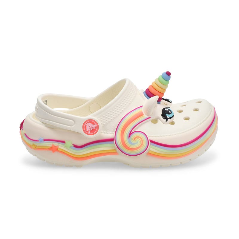 Sabot de confort CLASSIC UNICORN EVA, craie, enfants