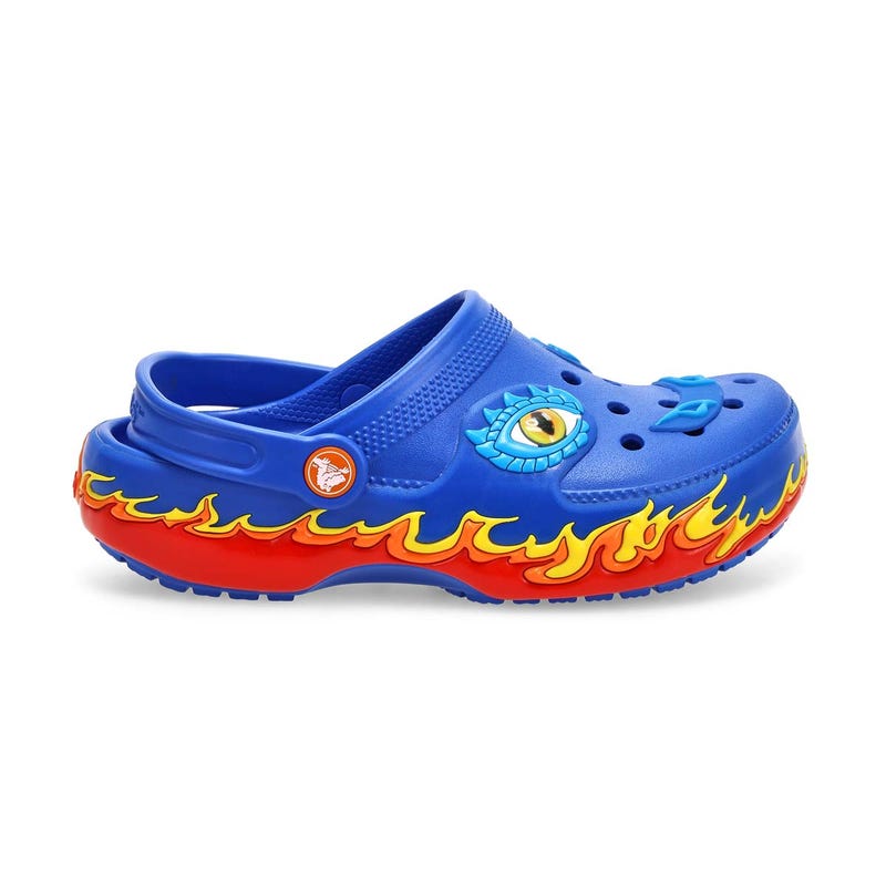 Kids'  Classic Dragon EVA Comfort Clog - Blue Bolt