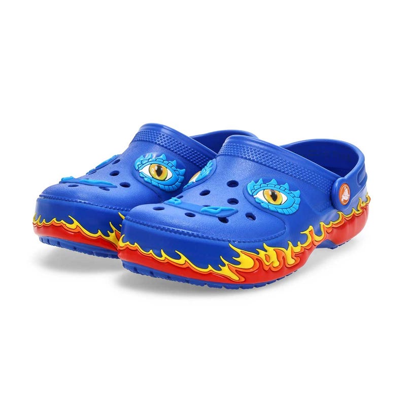 Sabot de confort CLASSIC DRAGON EVA, bleu, enfants