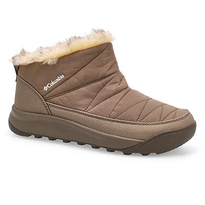 Lds Minx Xtra Shorty Waterproof Winter Boot - Wet Sand/Khaki