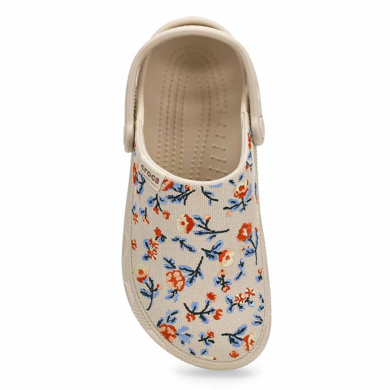 Sabot de confort CLASSIC CRAFTED FLORAL EVA, frappé, femmes