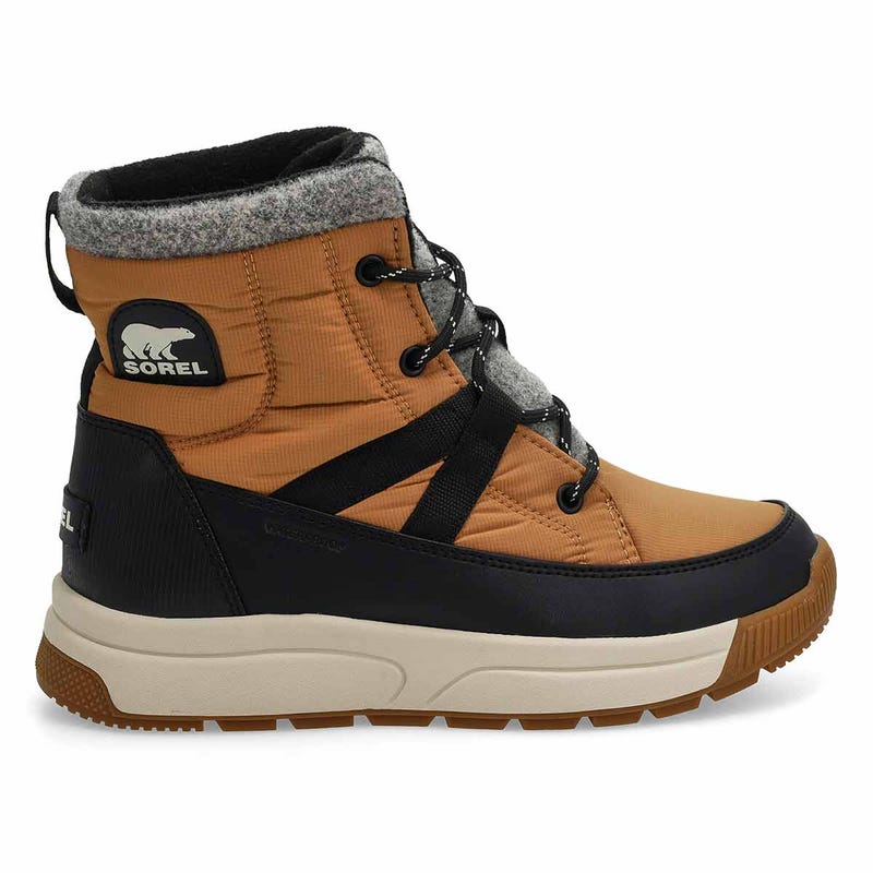 Women's  Whitney III Mid Waterproof Winter Boot - Tawny Buff/Black