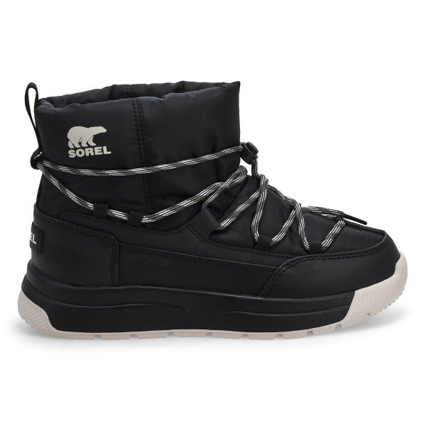 Women's Whitney III Slip On Waterproof Winter Boot - Black/Sea Salt