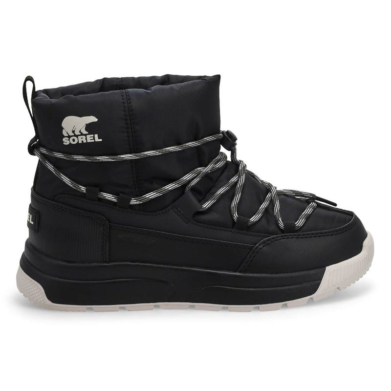 Women's Whitney III Slip On Waterproof Winter Boot - Black/Sea Salt