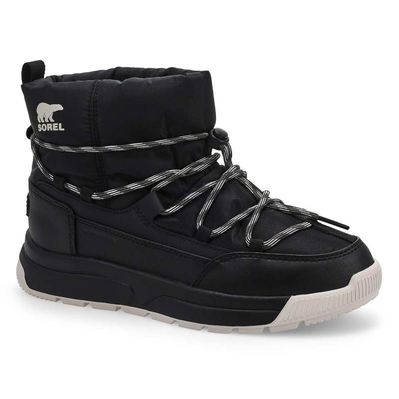 Women's Whitney III Slip On Waterproof Winter Boot - Black/Sea Salt
