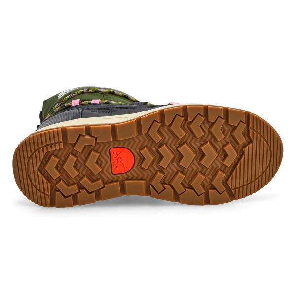 Women's  Whitney III Slip On Waterproof Winter Boot - Utility Green/Black