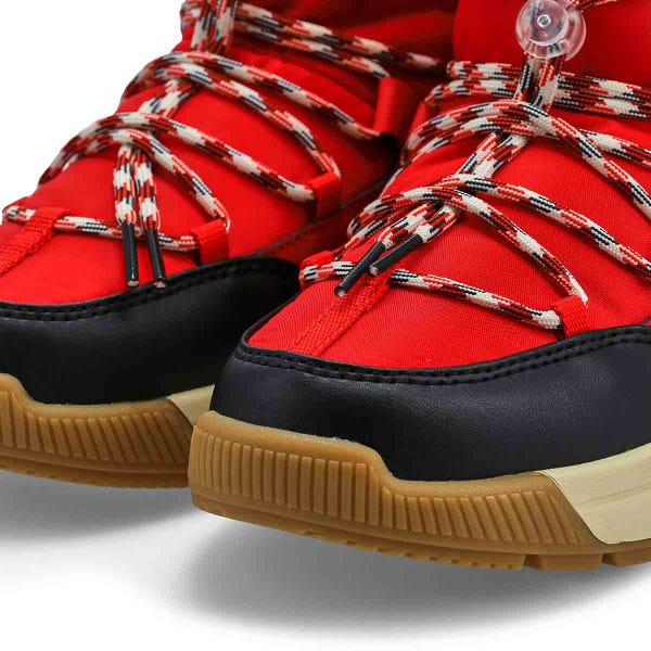 Women's Whitney III Slip On Waterproof Winter Boot - Bright Red/Black