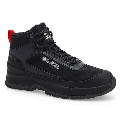 Botte sport imperméable mi-montante OUTING NW MID, noir/noir, hommes