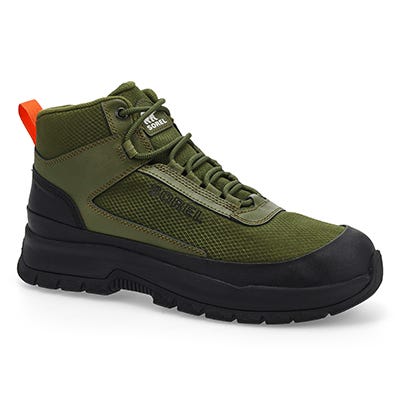 Botte sport imperméable mi-montante OUTING NW MID, vert utilitaire/noir, hommes