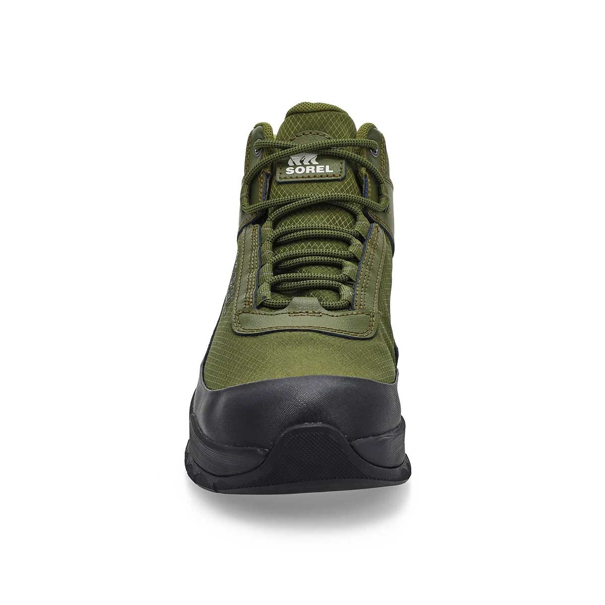 Botte sport imperméable mi-montante OUTING NW MID, vert utilitaire/noir, hommes