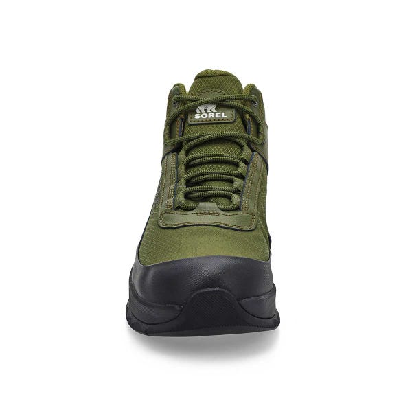 Botte sport imperméable mi-montante OUTING NW MID, vert utilitaire/noir, hommes