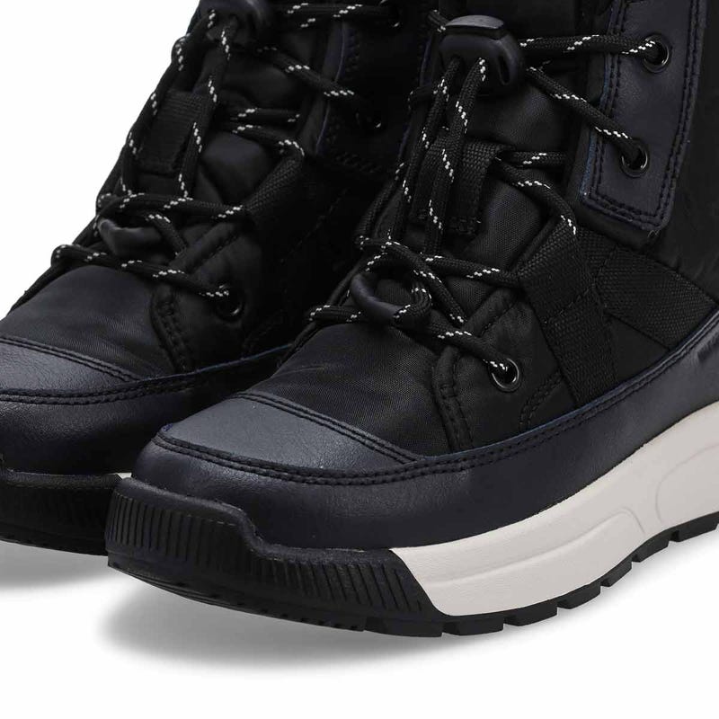 Botte d'hiver imperméable WHITNEY III MID, noir/sel de mer, filles