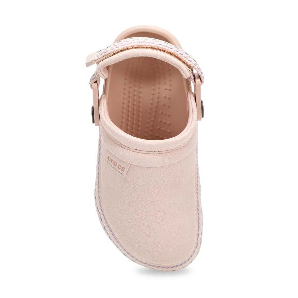 Sabot enfant Crafted Vegan Suede Stitch - Quartz