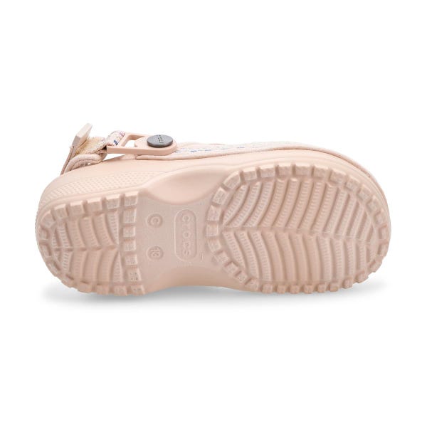 Sabot enfant Crafted Vegan Suede Stitch - Quartz