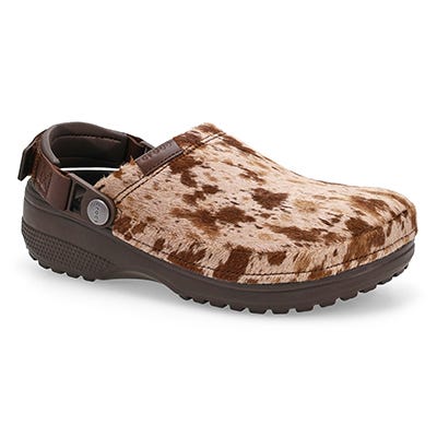 Sabot Classic Crafted Pony Hair pour femmes - Espresso