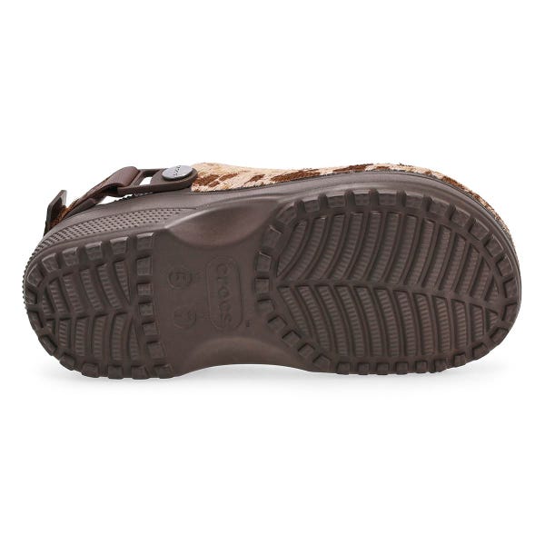 Sabot Classic Crafted Pony Hair pour femmes - Espresso