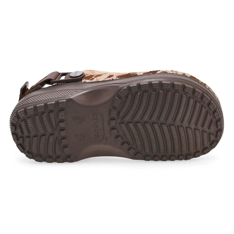 Sabot Classic Crafted Pony Hair pour femmes - Espresso