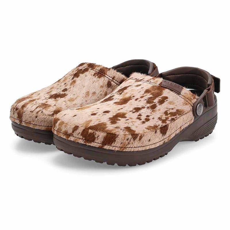 Women's  Classic Crafted Pony Hair Clog - Espress