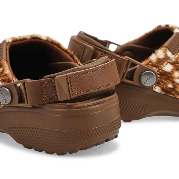 Women's Classic Crafted Pony Hair  Clog - Carob
