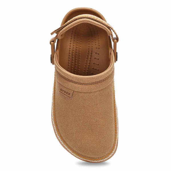 Sabot Classic Crafted en suède végane pour femmes - Sépia