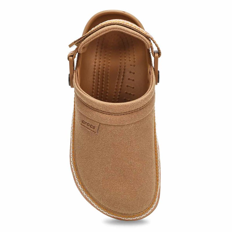 Women's Classic Crafted Vegan Suede Stitch Clog