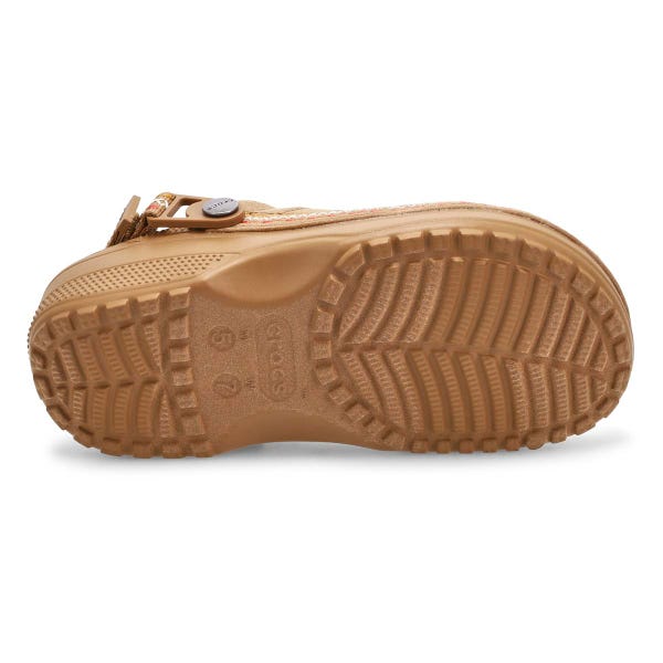 Sabot Classic Crafted en suède végane pour femmes - Sépia